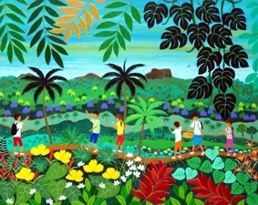 1 - Encontro na mata (40x50)